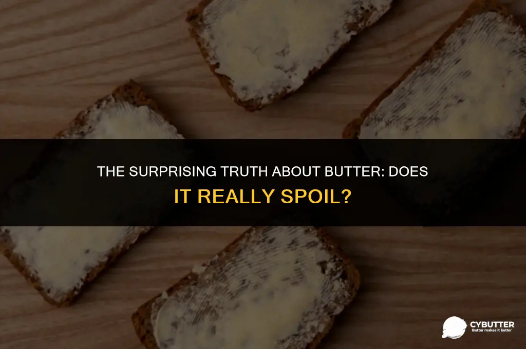can butter spoil if left out