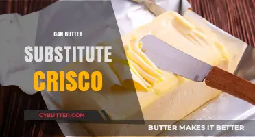 Baking Essentials: Can Butter Substitute Crisco in Recipes?