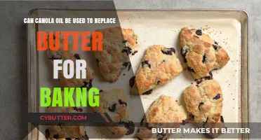 Canola Oil vs. Butter: A Baking Substitute Guide
