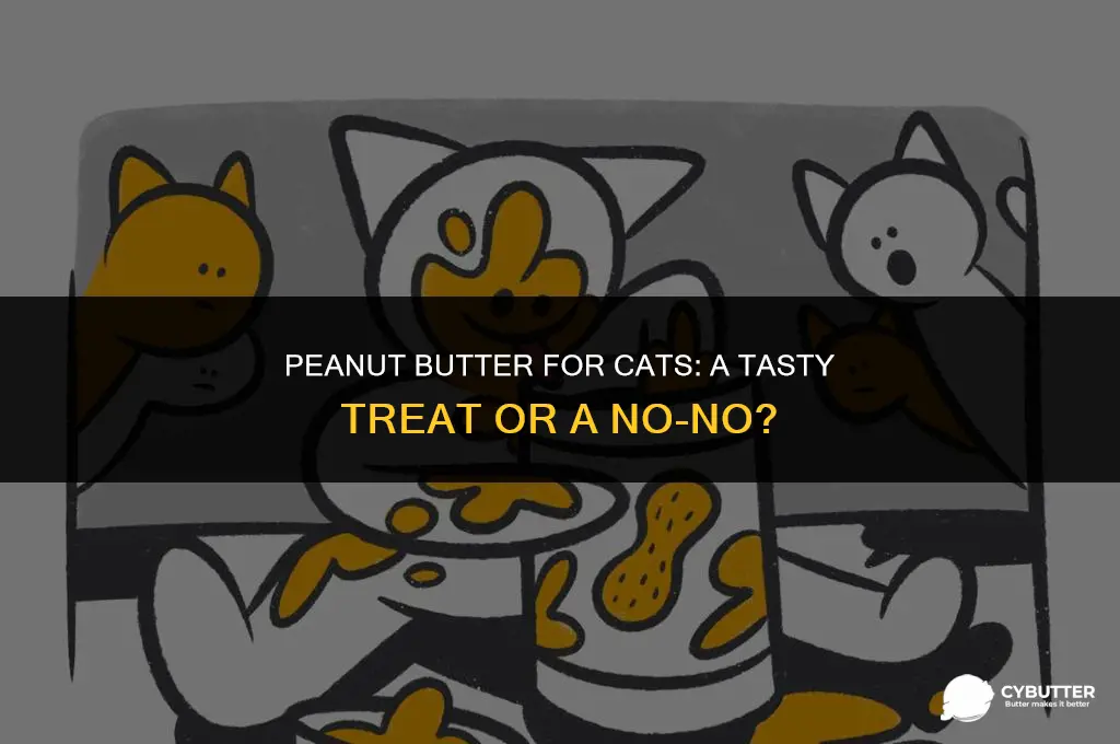 can cats eat peanut butter as a treat