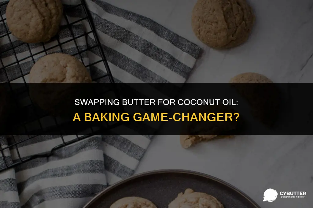 can coconut oil be used instead of butter in baking