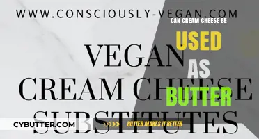 Cream Cheese vs. Butter: A Delicious Substitute in Baking?