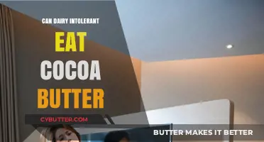 Cocoa Butter Consumption for Dairy Intolerant Individuals: A Guide