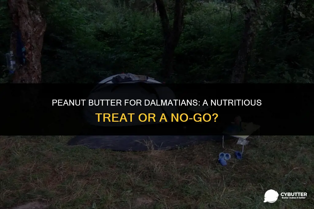can dalmatians eat peanut butter