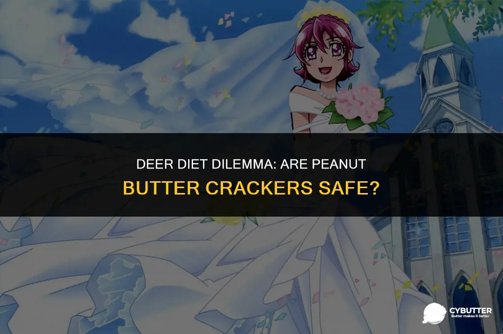 can deer eat peanut butter crackers