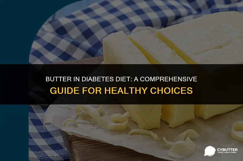 can diabetics use butter