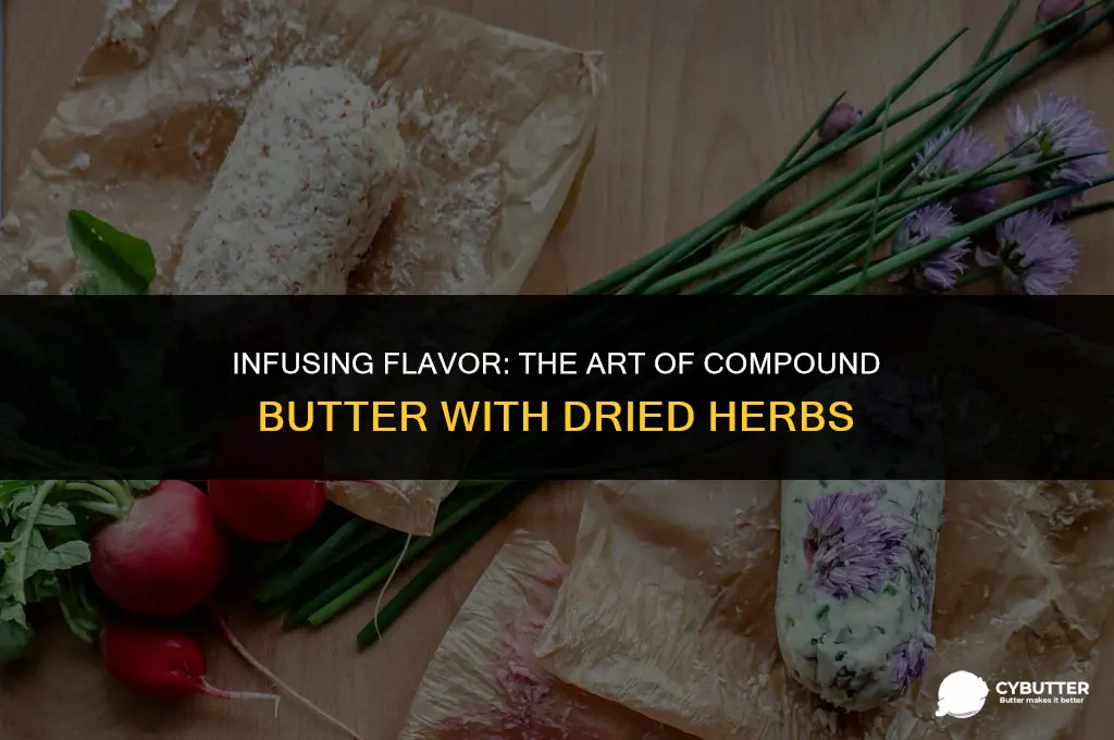 can dried herbs be used for compound butter