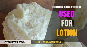 Reviving Expired Cocoa Butter Oil: A Sustainable Lotion Solution