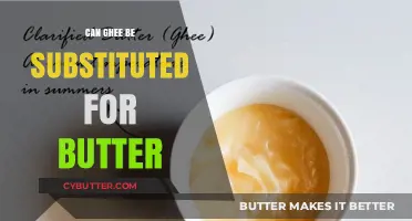 Ghee vs. Butter: Exploring the Best Substitute in Cooking