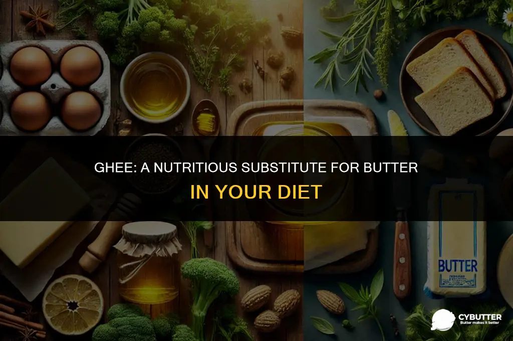 can ghee be used as butter
