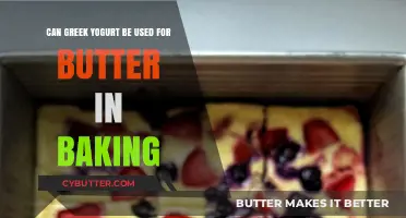 Substituting Greek Yogurt for Butter in Baking: A Healthier Alternative?