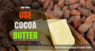 Nature's Moisturizer: Can Guys Benefit from Cocoa Butter Too?