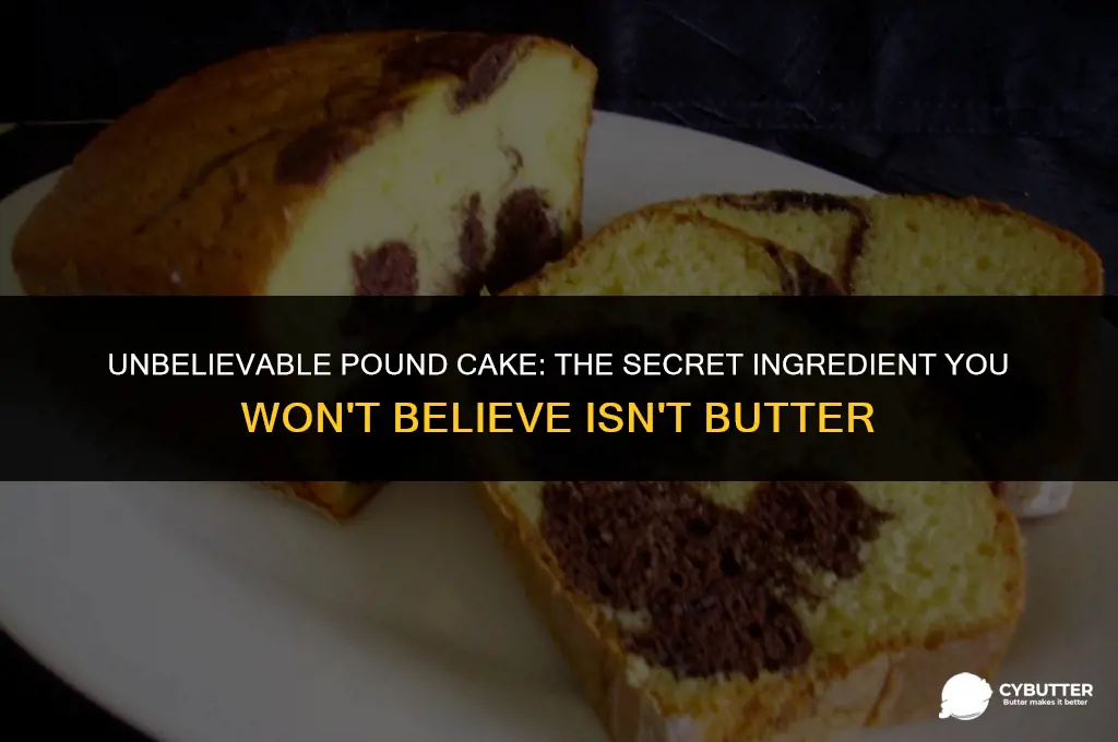 can i cant believe its not butter used in poundcake