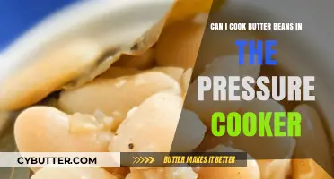 Effortless Butter Bean Cooking: Pressure Cooker Magic!