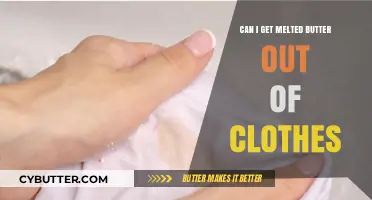 Effective Ways to Remove Melted Butter Stains from Clothes Easily