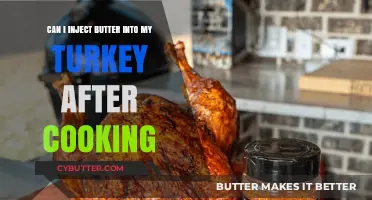 Post-Cooking Butter Injection: Enhancing Turkey Flavor and Moisture