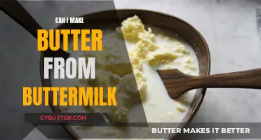 From Buttermilk to Butter: A Simple Homemade Journey
