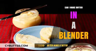 Blending Your Way to Homemade Butter: A Simple Guide