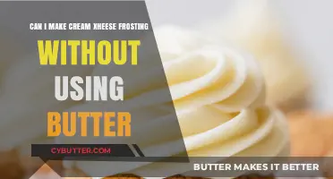 Cream Cheese Frosting Without Butter: A Simple and Delicious Alternative