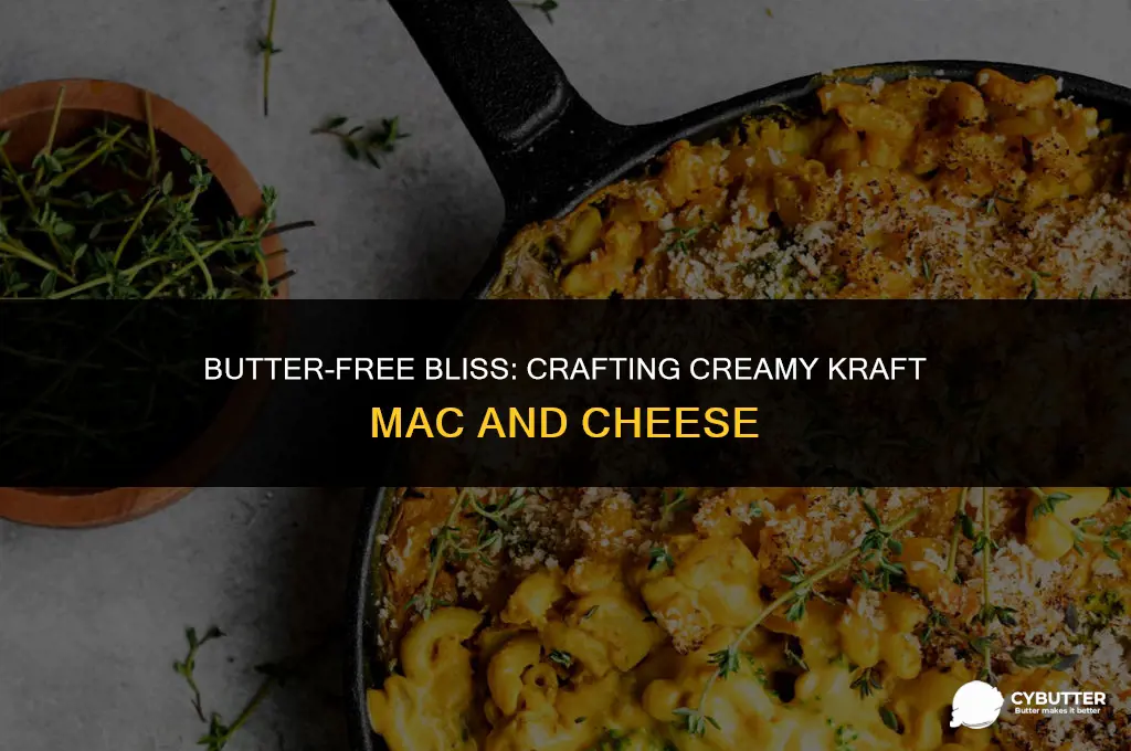 can i make kraft mac and cheese without butter
