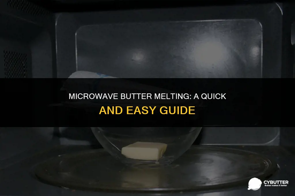 can i melt butter in the microwave
