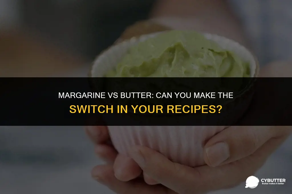 can i sub margarine for butter