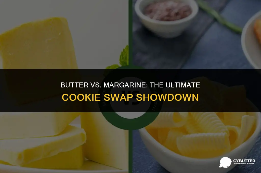 can i substitute butter for margarine in cookies