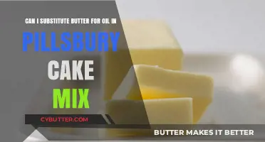 Butter vs. Oil: The Ultimate Pillsbury Cake Mix Substitute Guide