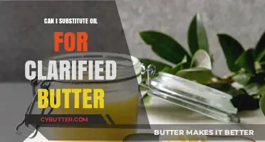 Clarified Butter Substitutes: Can Oil Be Your Next Best Bet?