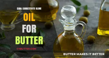 Olive Oil vs Butter: A Delicious Substitute in Your Recipes