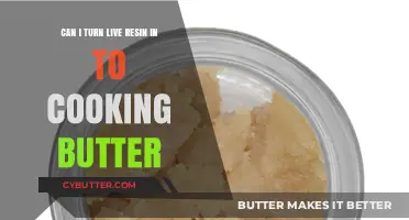Transforming Live Resin into Culinary Butter: A Step-by-Step Guide