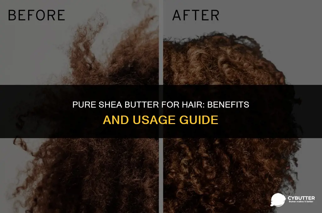 can i use 100 shea butter on my hair