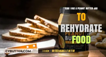 Reviving Meals: The Surprising Hack of Rehydrating Food in Peanut Butter Jars