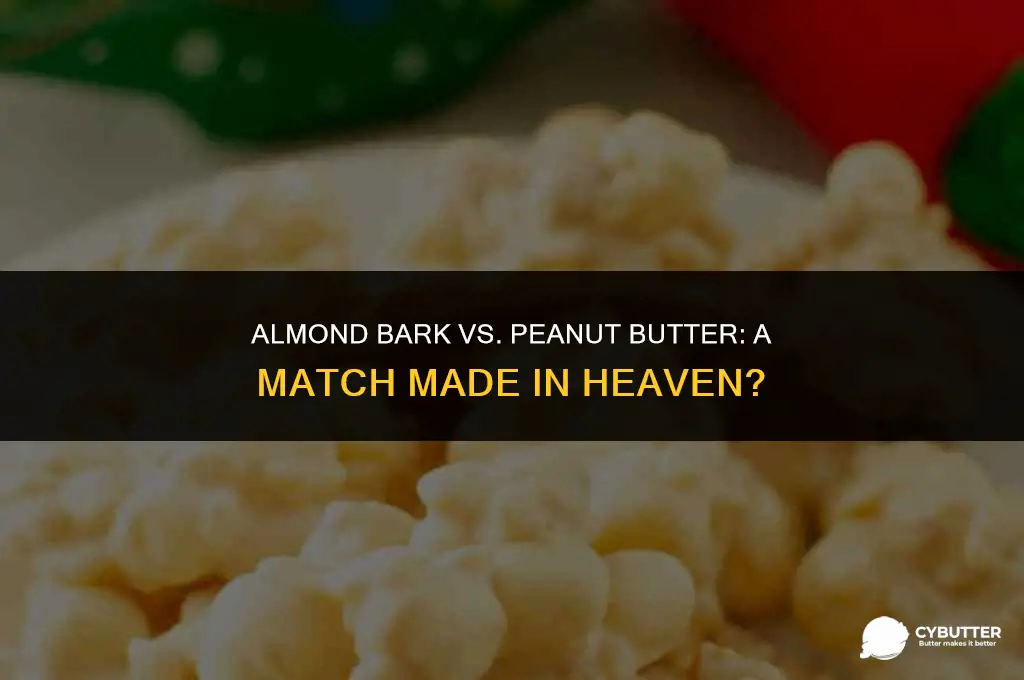 can i use almond bark to coat my peanut butter
