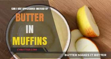 Substituting Applesauce for Butter in Muffins: A Healthier Twist