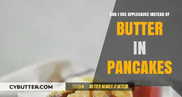 Substituting Applesauce for Butter in Pancakes: A Healthier Twist