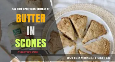 Scone Substitutions: Applesauce vs. Butter - A Baking Experiment