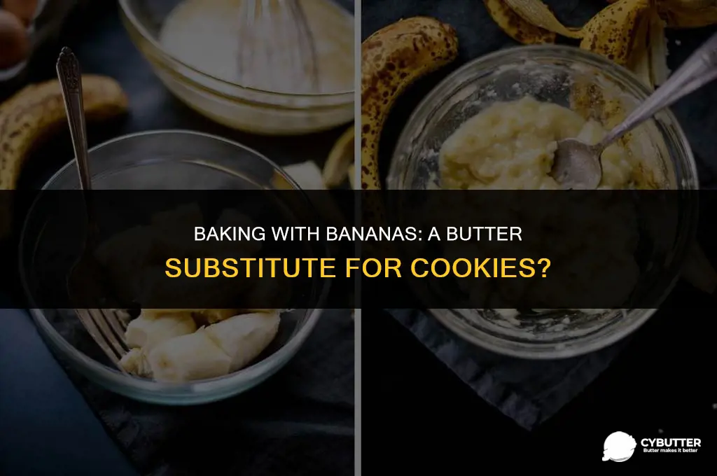 can i use bananas instead of butter for cookies
