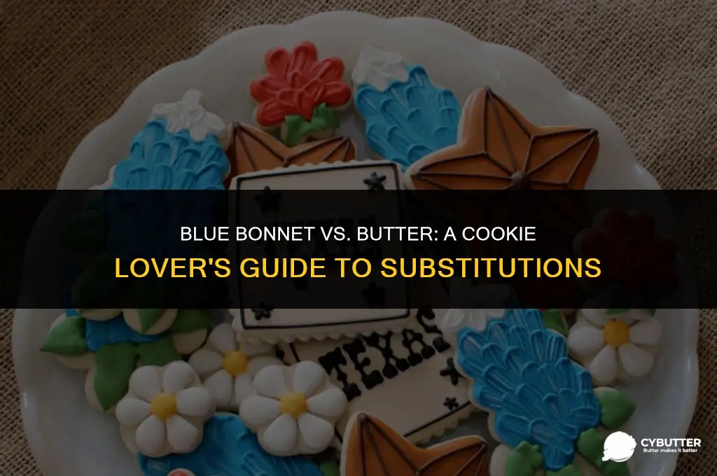 can i use blue bonnet instead of butter for cookies