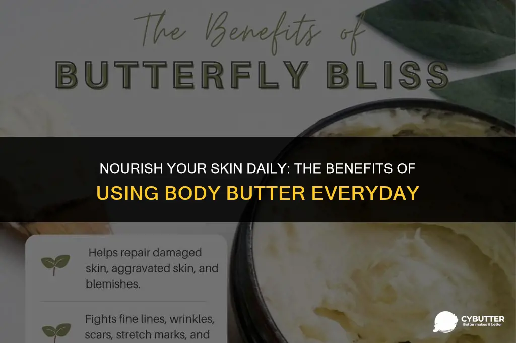 can i use body butter everyday