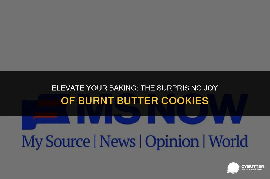 can i use burnt butter in cookies