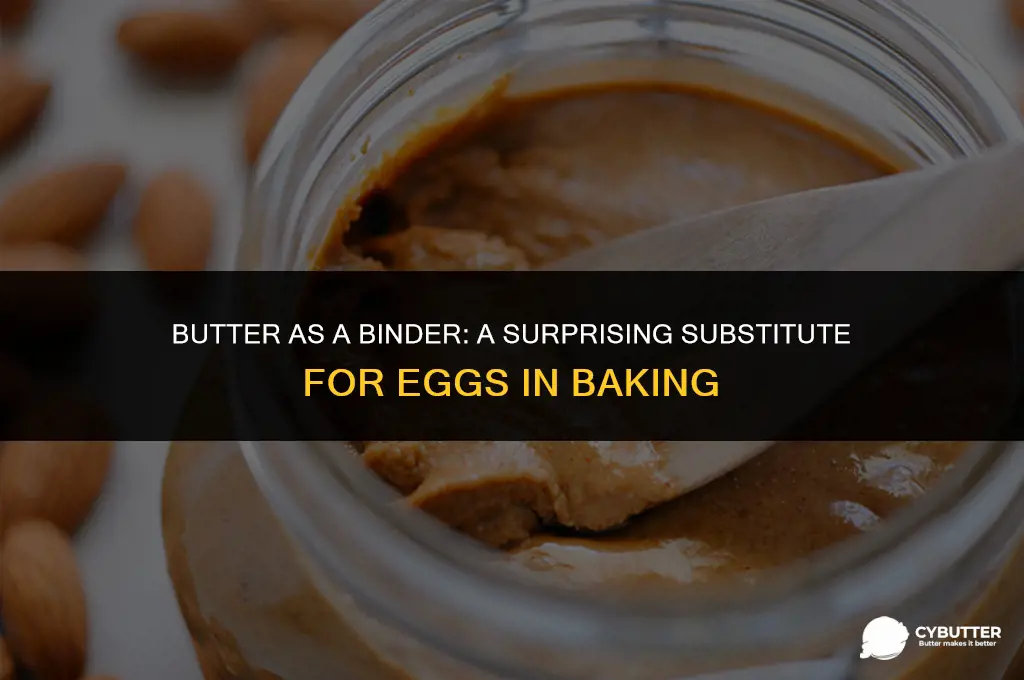 can i use butter as a binder instead of eggs