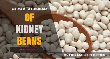 Butter Beans vs Kidney Beans: A Tasty Substitute in Your Favorite Recipes