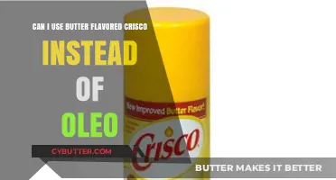 Butter-Flavored Crisco vs. Oleo: A Baking Substitute Showdown