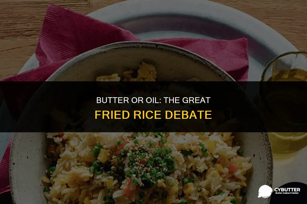 can i use butter for fried rice