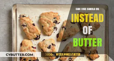 Substituting Canola Oil for Butter: A Healthy Baking Alternative