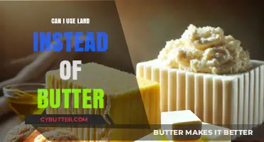 Swapping Lard for Butter: A Surprising Substitute in Baking
