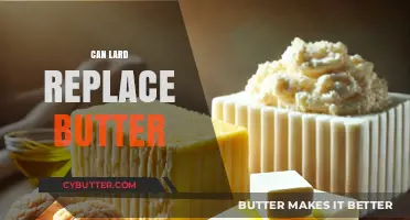 Exploring the Richness: Can Lard Replace Butter in Baking?