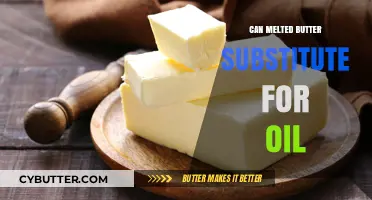 Can Melted Butter Substitute for Oil in Cooking?