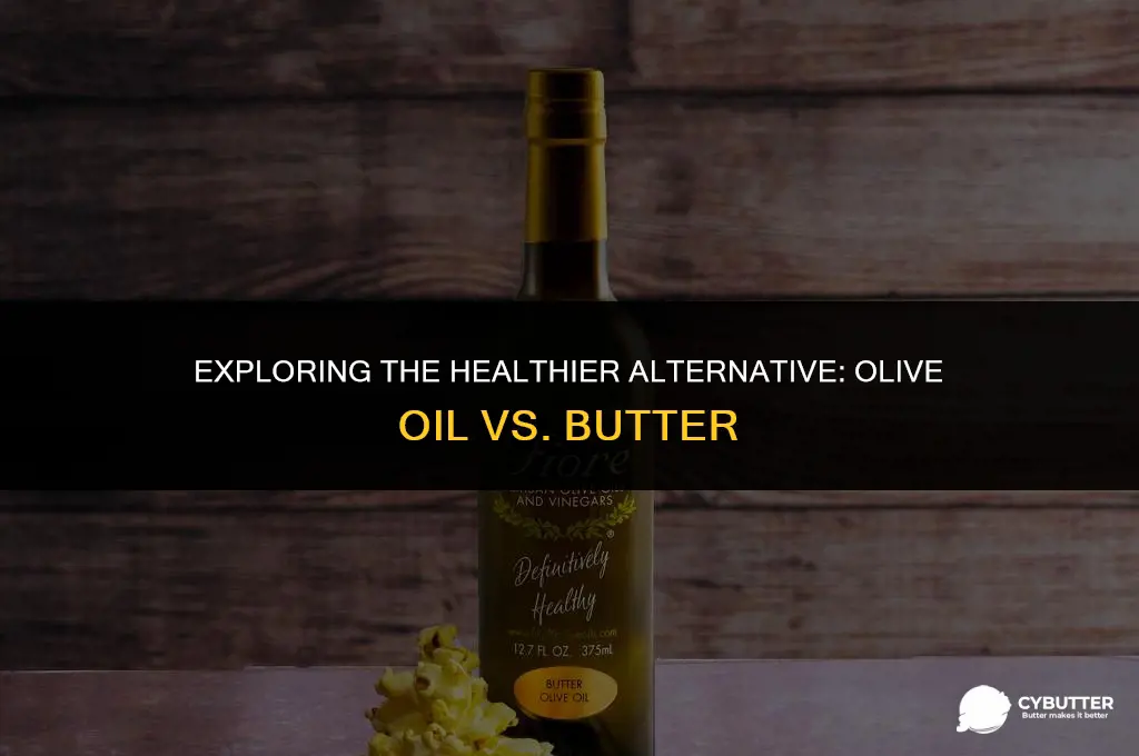 can olive oil replace butter